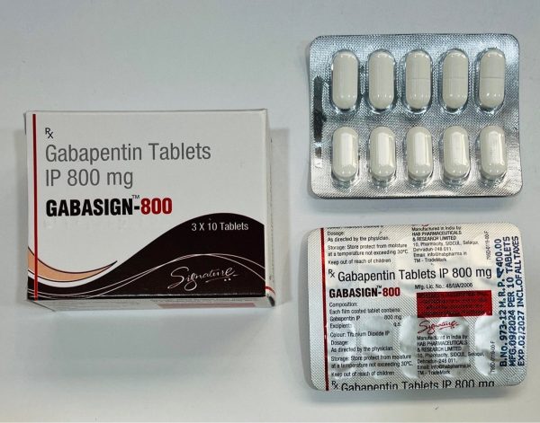 Gabasign 800mg (Gabapentin)